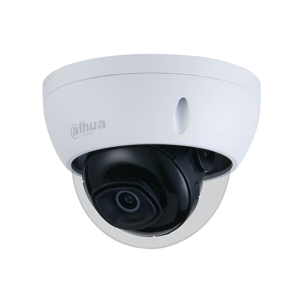 Cámara IP Dahua Mini domo 5MP lente fijo 2.8mm protección IK10 e IP67 IR50m DH-IPC-HDBW3541EP-S-0280B-S2*